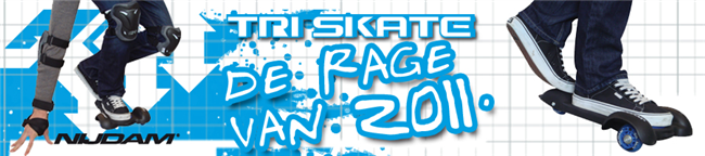 Nijdam&#174; Tri-skate, de rage van 2011!