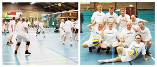 11e prijs Avento team op bedrijven volleybaltoernooi!