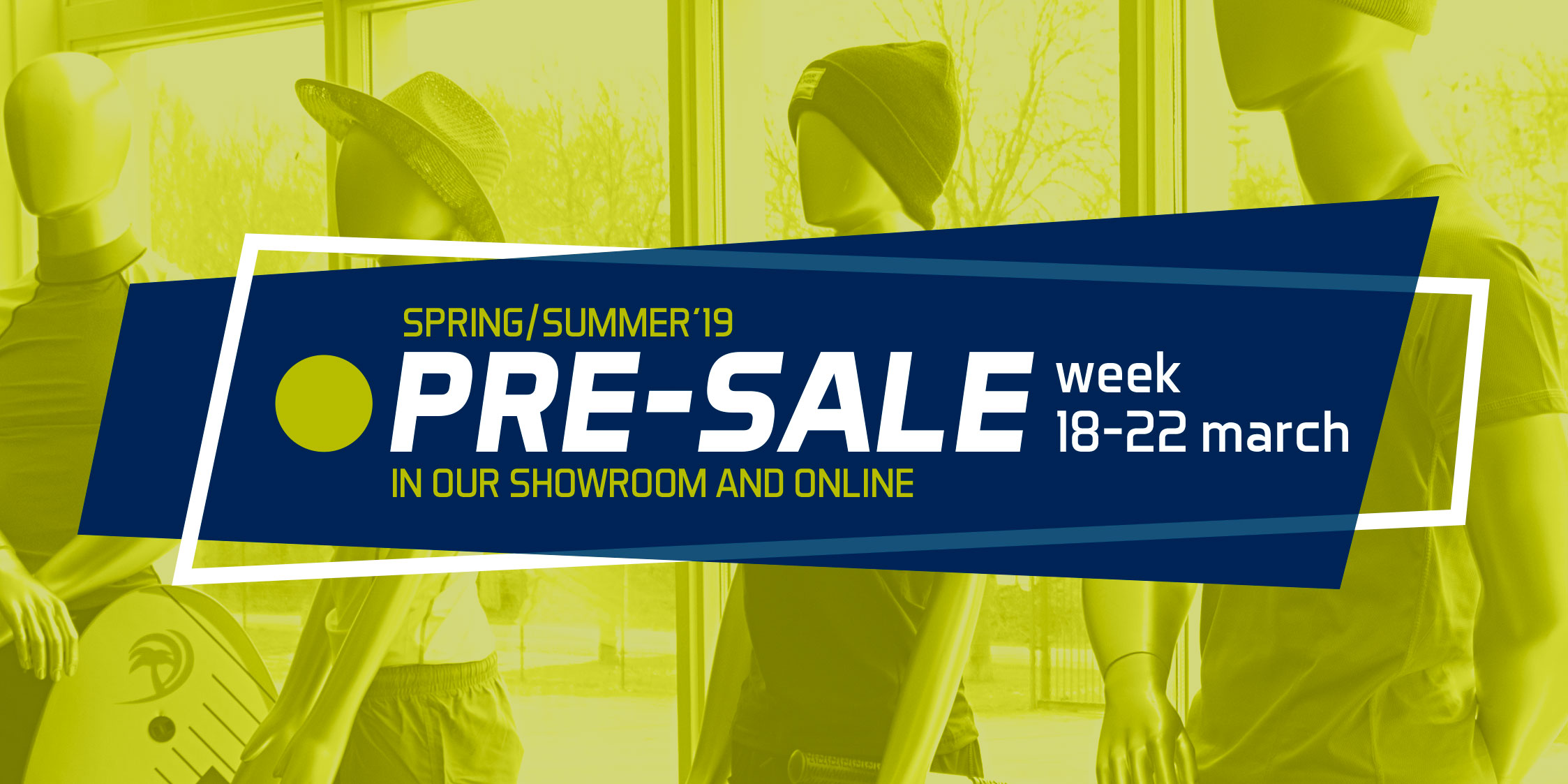De Spring-Summer PRE-SALE WEEK is begonnen!