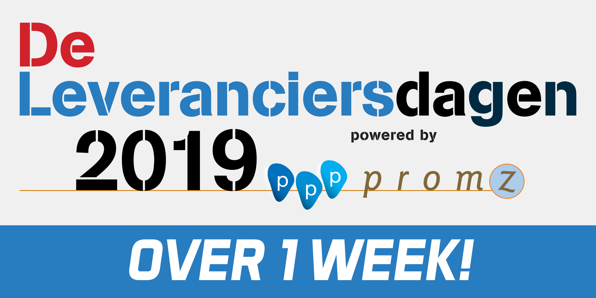 PromZ Leveranciersdagen 2019 over 1 week