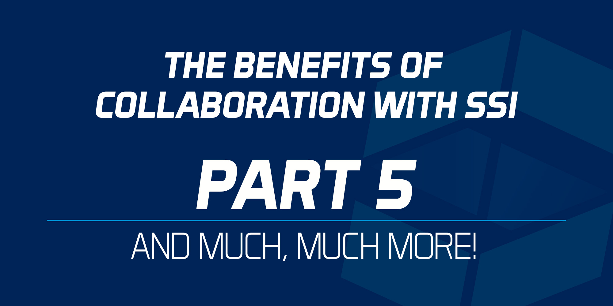 The benefits of collaboration with Schreuders Sport International - PART 5