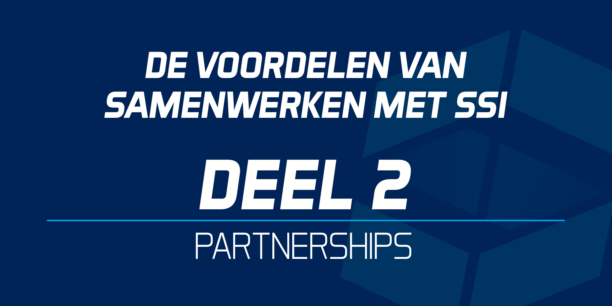 De voordelen van samenwerken met Schreuders Sport International - DEEL 2