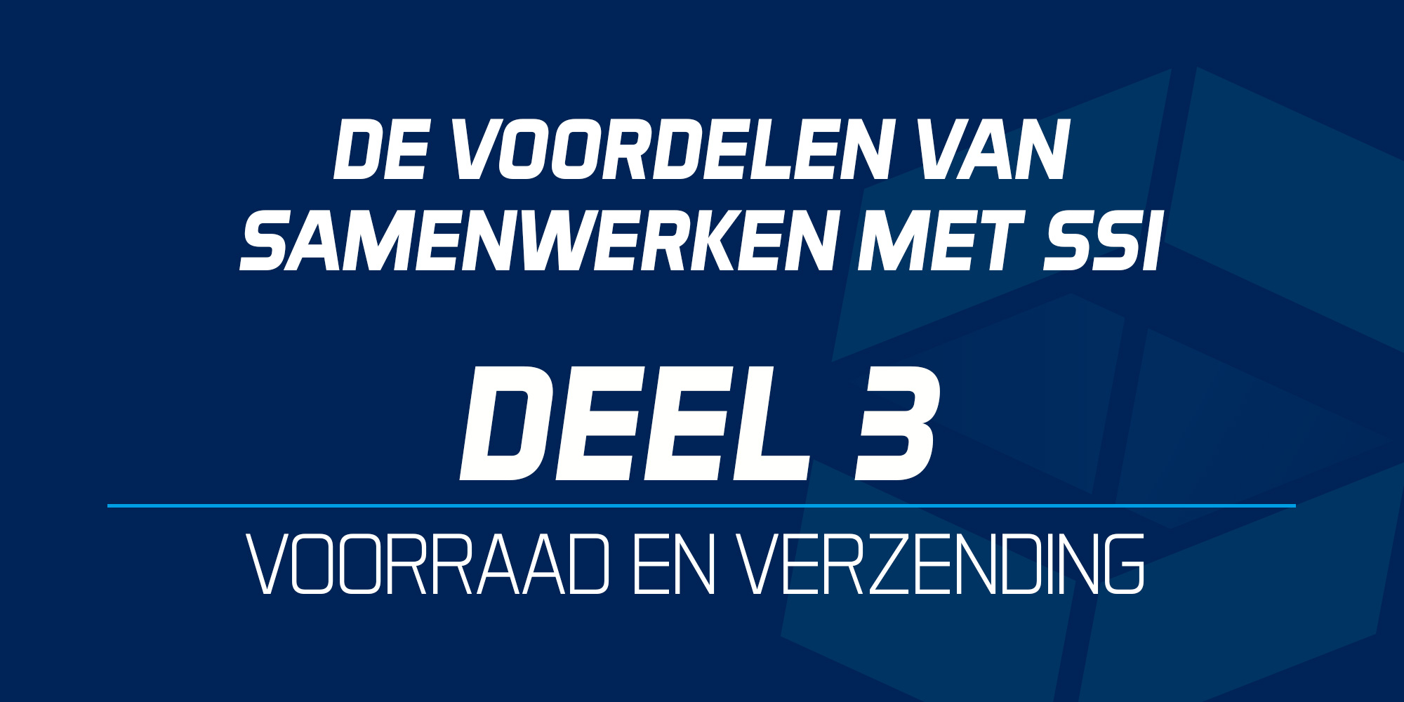 De voordelen van samenwerken met Schreuders Sport International - DEEL 3