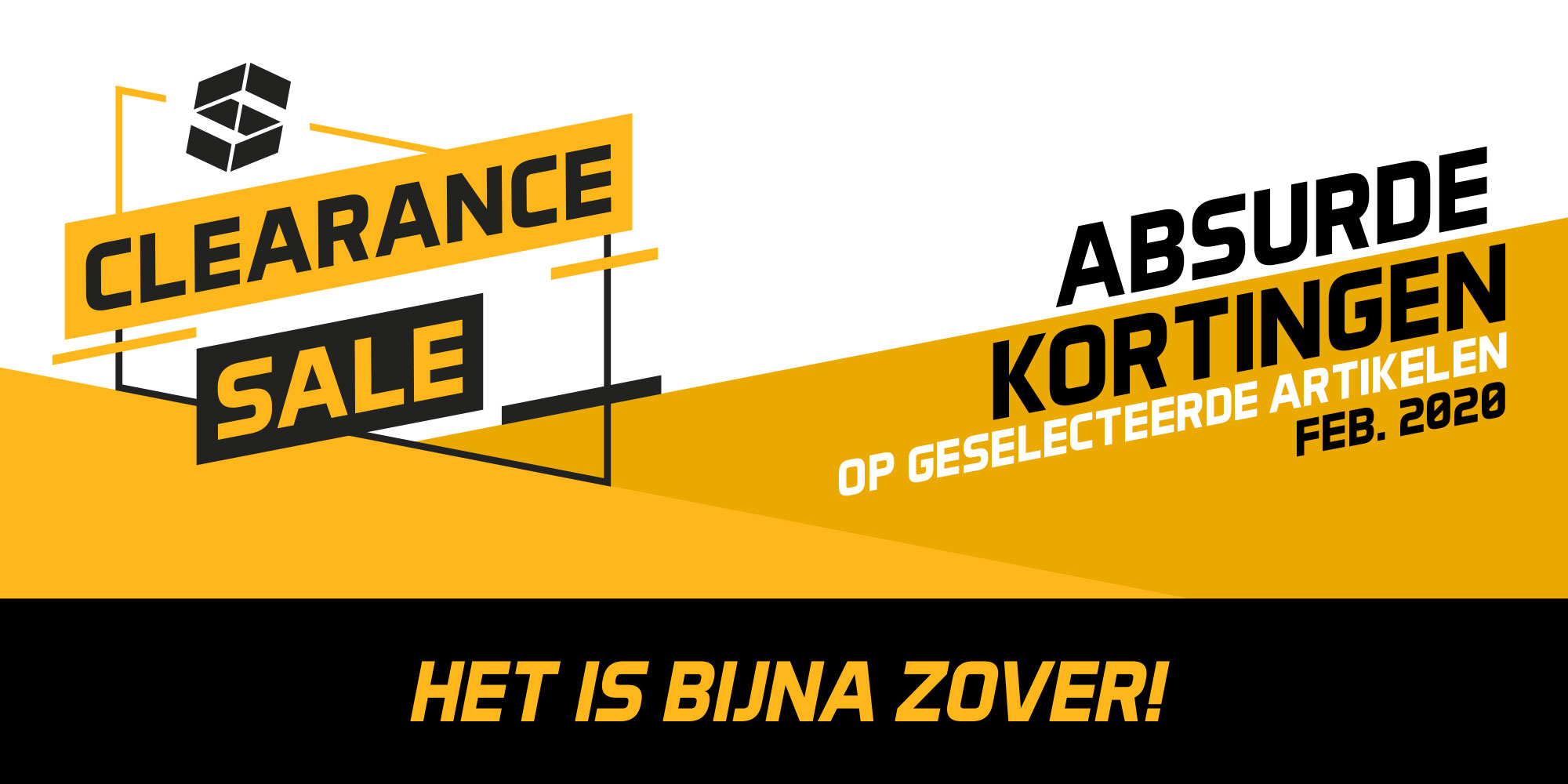 Ready...steady...CLEARANCE SALE!