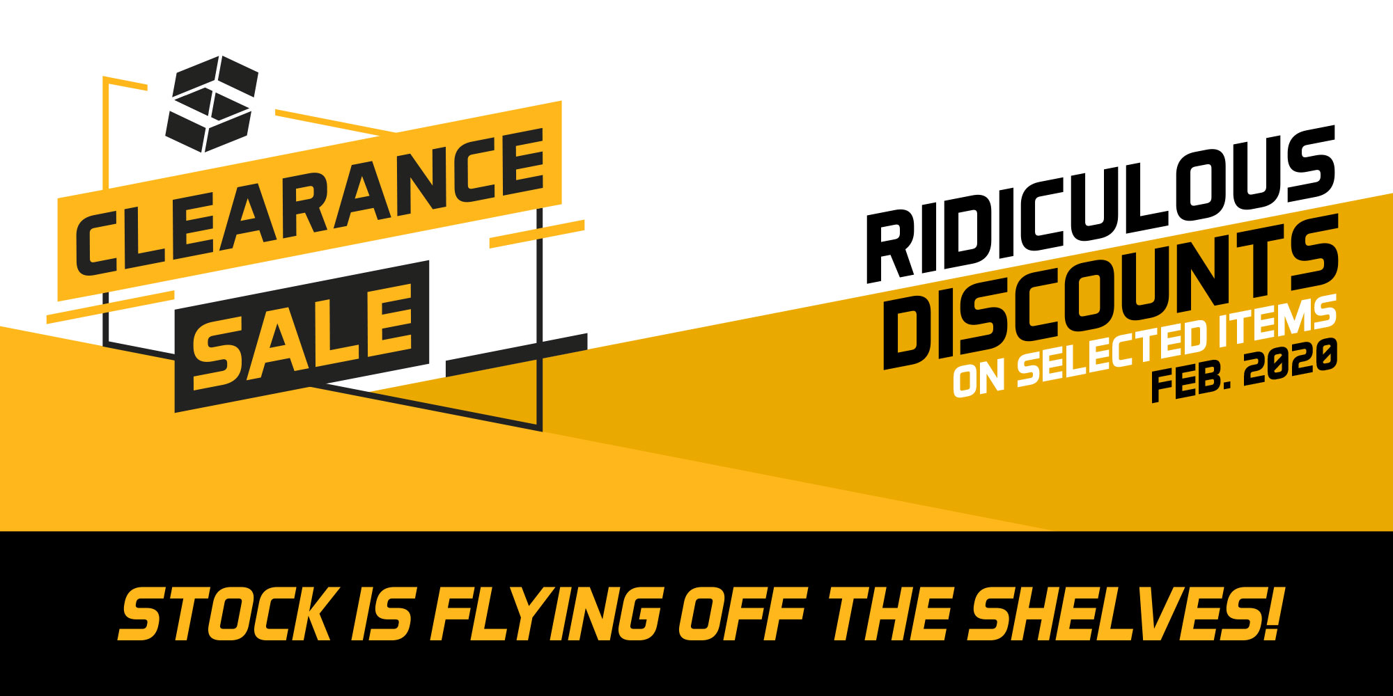 STOCK IS FLYING OFF THE SHELVES!