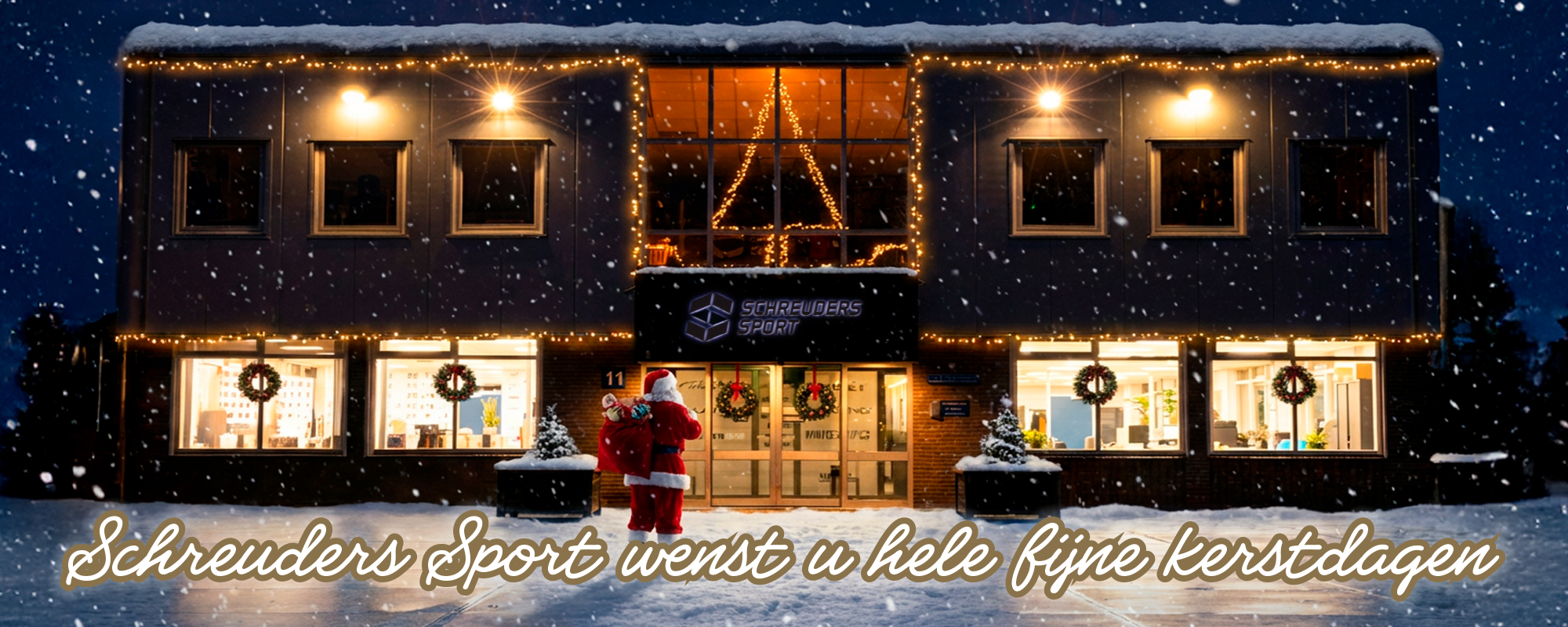 Schreuders Sport wenst u hele fijne kerstdagen